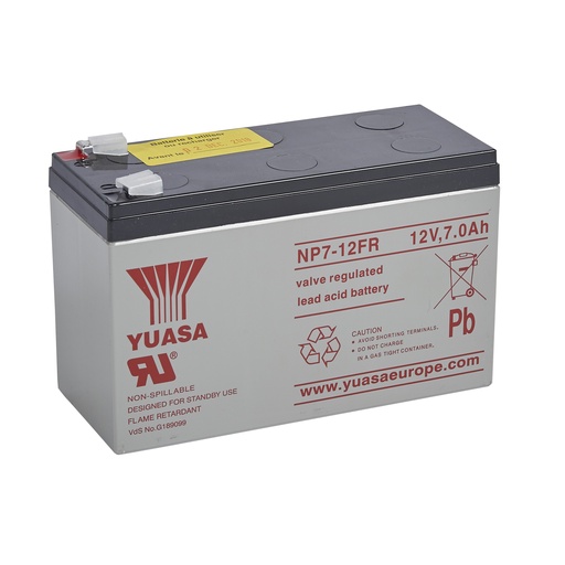 [004608] Batterie - 12Volts - 7Ah- dim : 151x100x65mm