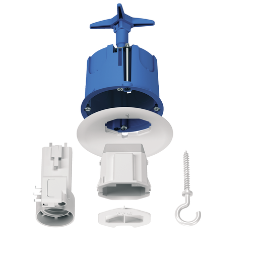 [ALB71840] Multifix DCL, boîte de centre avec coll, couv. non affl, connect, douille, fiche