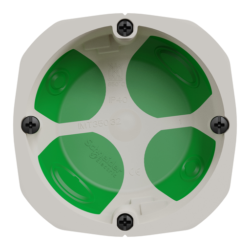 [IMT35032] Multifix Air, boîte étanche 1 poste diamètre 67mm, profondeur 47mm